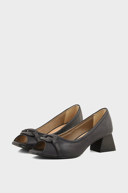 Formal Peep Toes I50205-Black