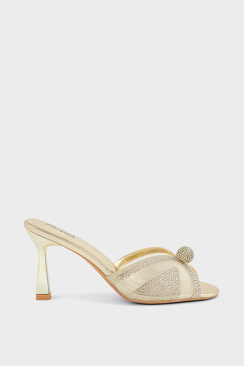 Party Wear Slip On IP0123-Gold