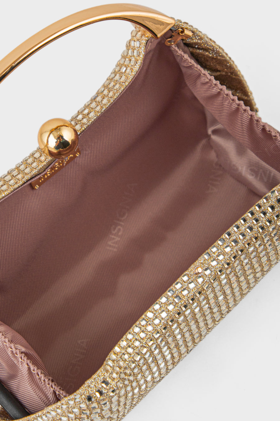 Party Wear Clutch BK4154-Gold