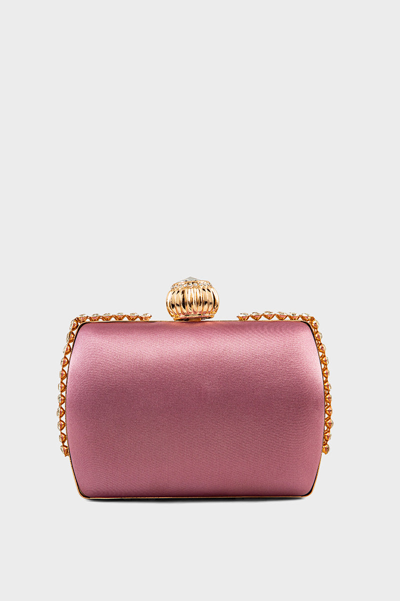 Party Wear Clutch BK4083-Lilac
