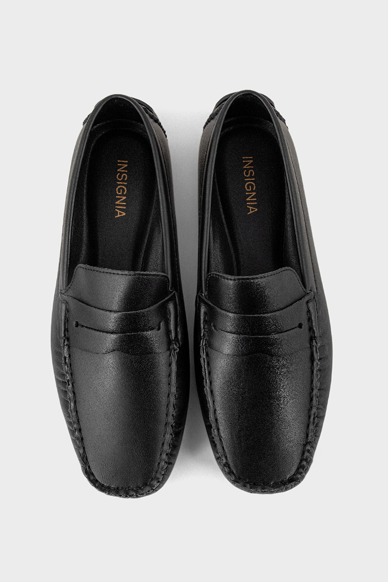 Men Casual Moccasin MC4042-Black