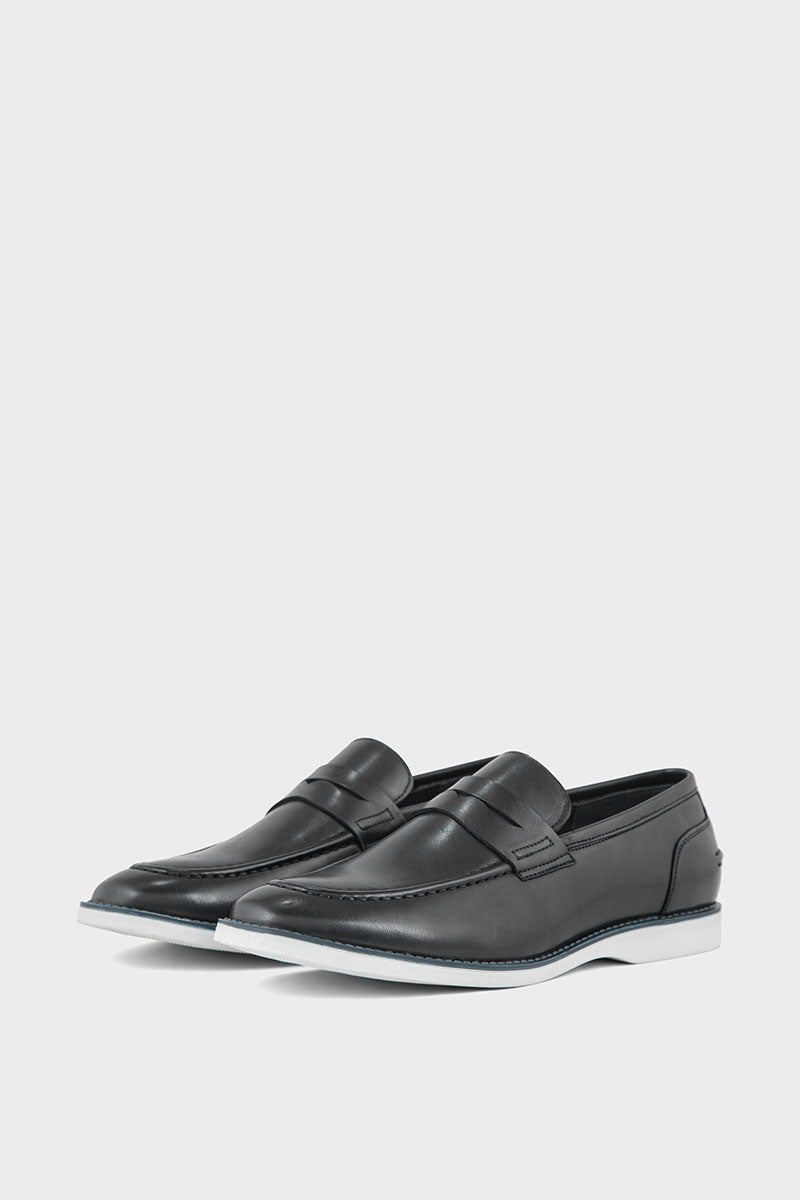 Men Formal Loafers MF7009-Black