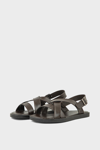 Men Casual Sandal MO2022-Coffee