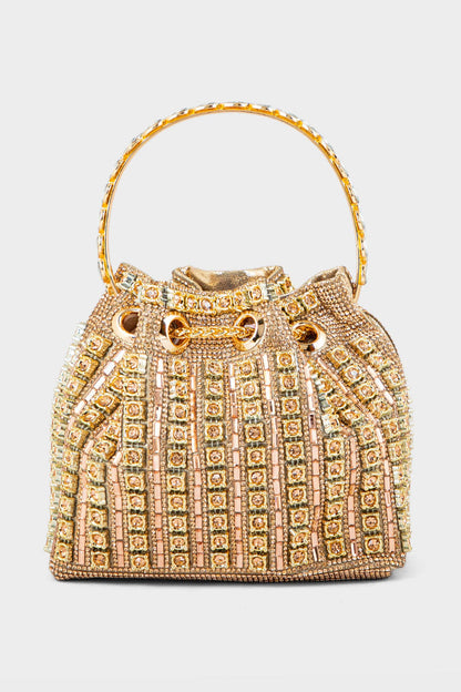 Pouch Clutch BK4051-Rose Gold