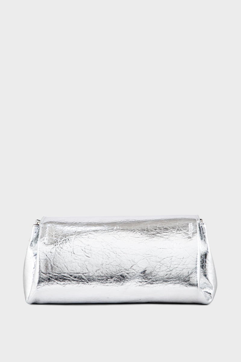 Flap Shoulder Bags BS2114-Silver