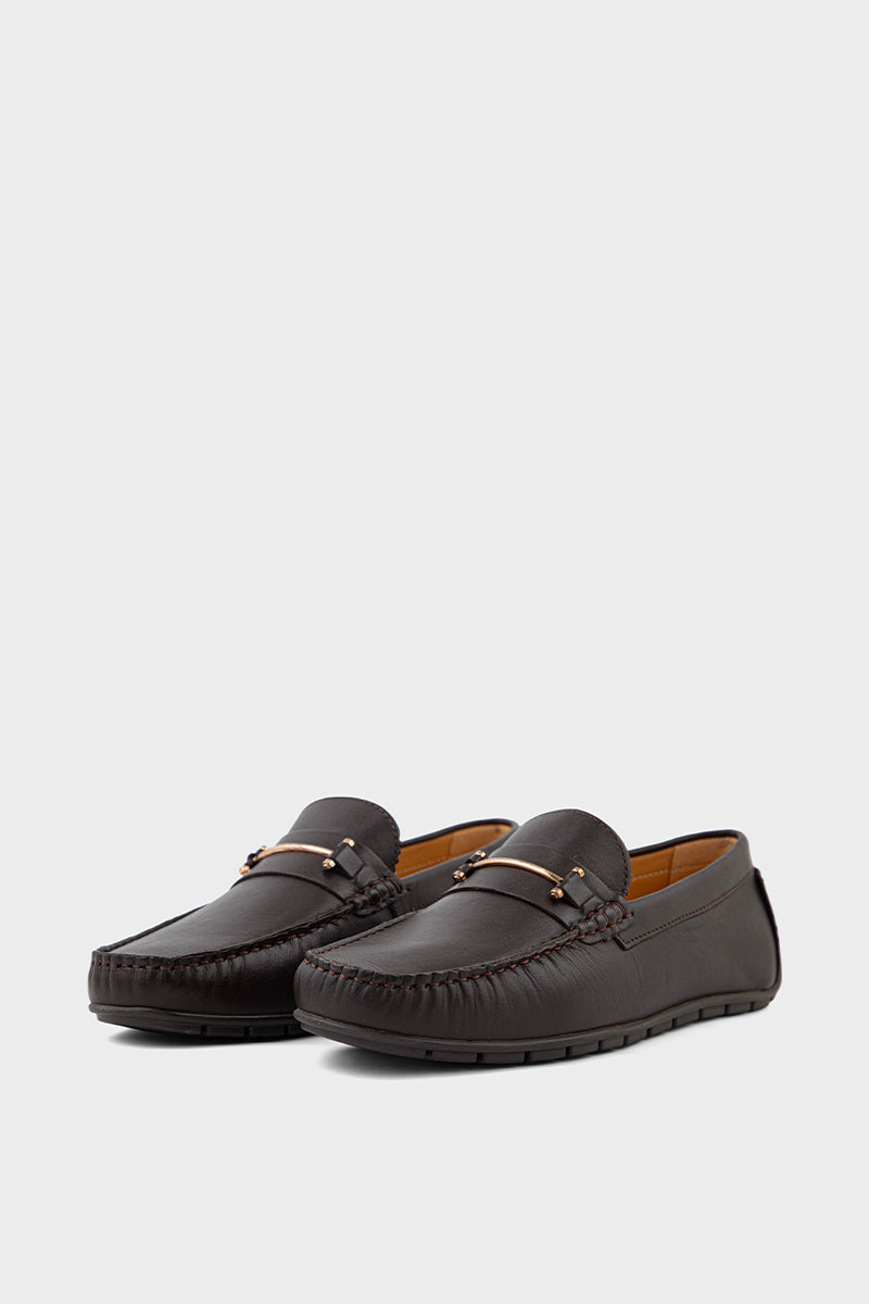 Men Casual Driving Mocs MC4034-Coffee
