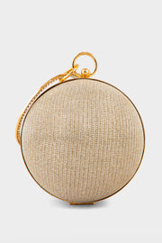 Party Wear Clutch BK4090-Golden