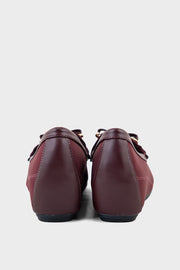 Comfort Moccasin IK7043-Maroon