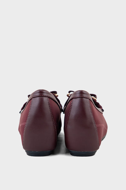 Comfort Moccasin IK7043-Maroon
