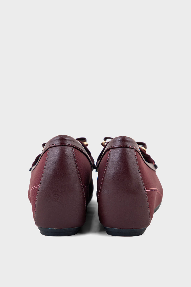 Comfort Moccasin IK7043-Maroon