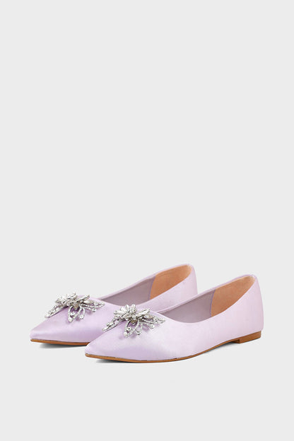 Party Wear Pumps I41411-Purple