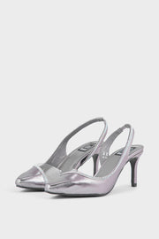 Party Wear Sling Back IP4009-Pewter