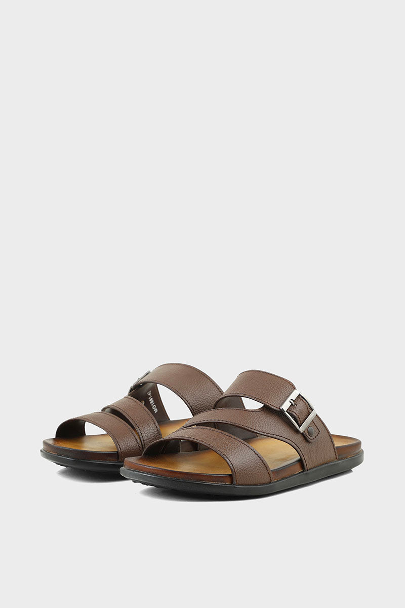 Men Casual Slipper MO1001-Brown