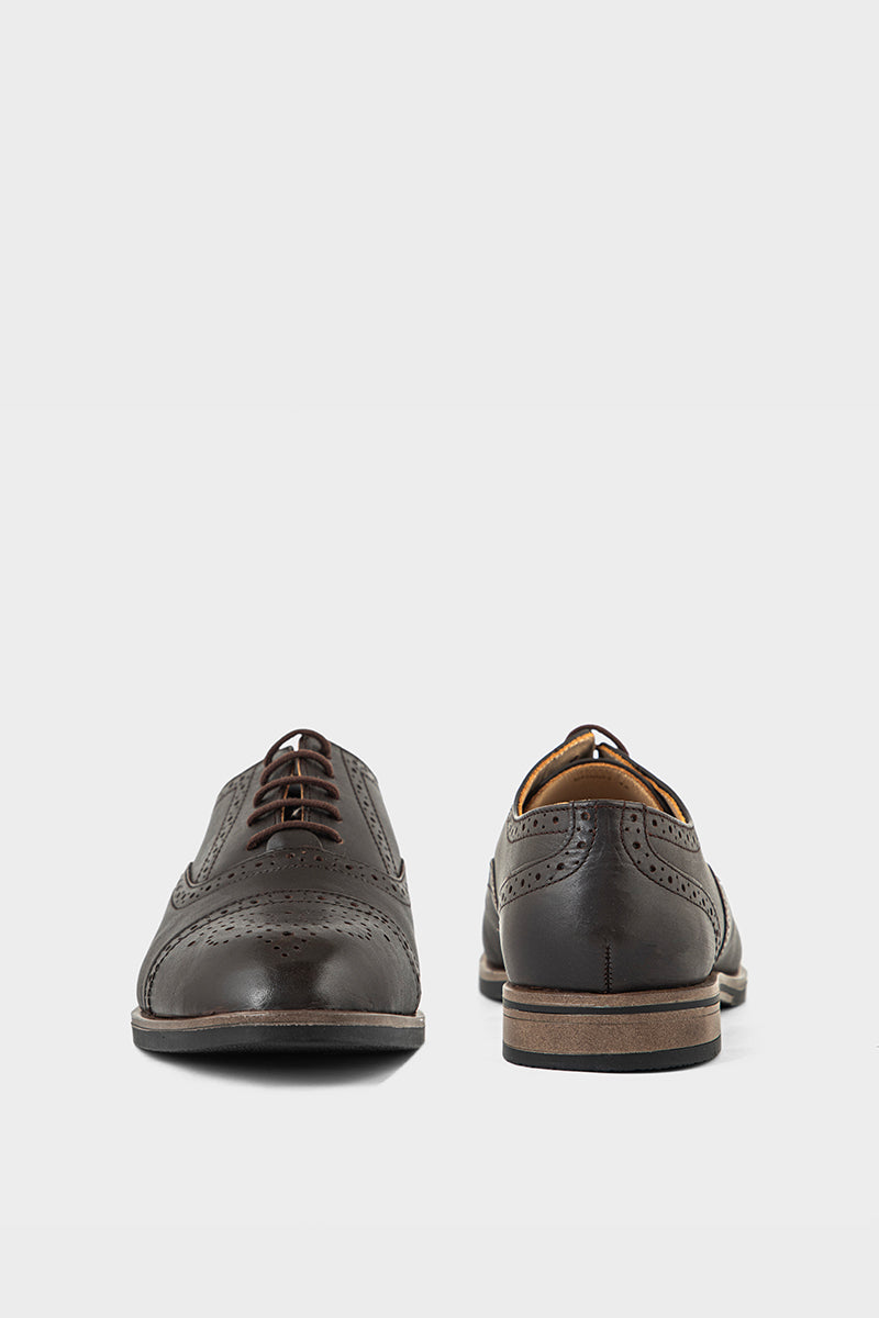 Men Formal Oxford MF8003-Brown