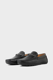 Men Casual Driving Mocs MC4034-Black