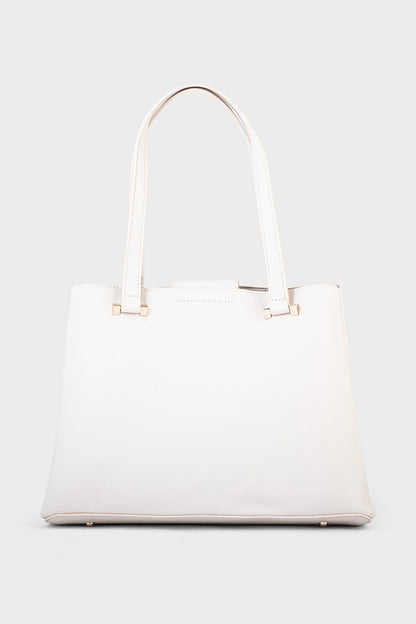 Formal Tote Hand Bags BS2058-White