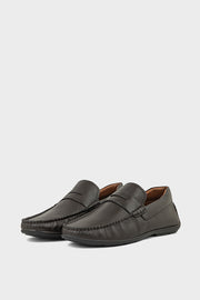 Men Casual Driving Mocs MC4023-Coffee