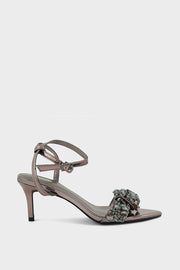 Party Wear Sandal IP2074-Pewter