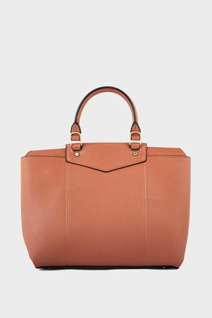 Top Handle Hand Bags BH0112-Tan