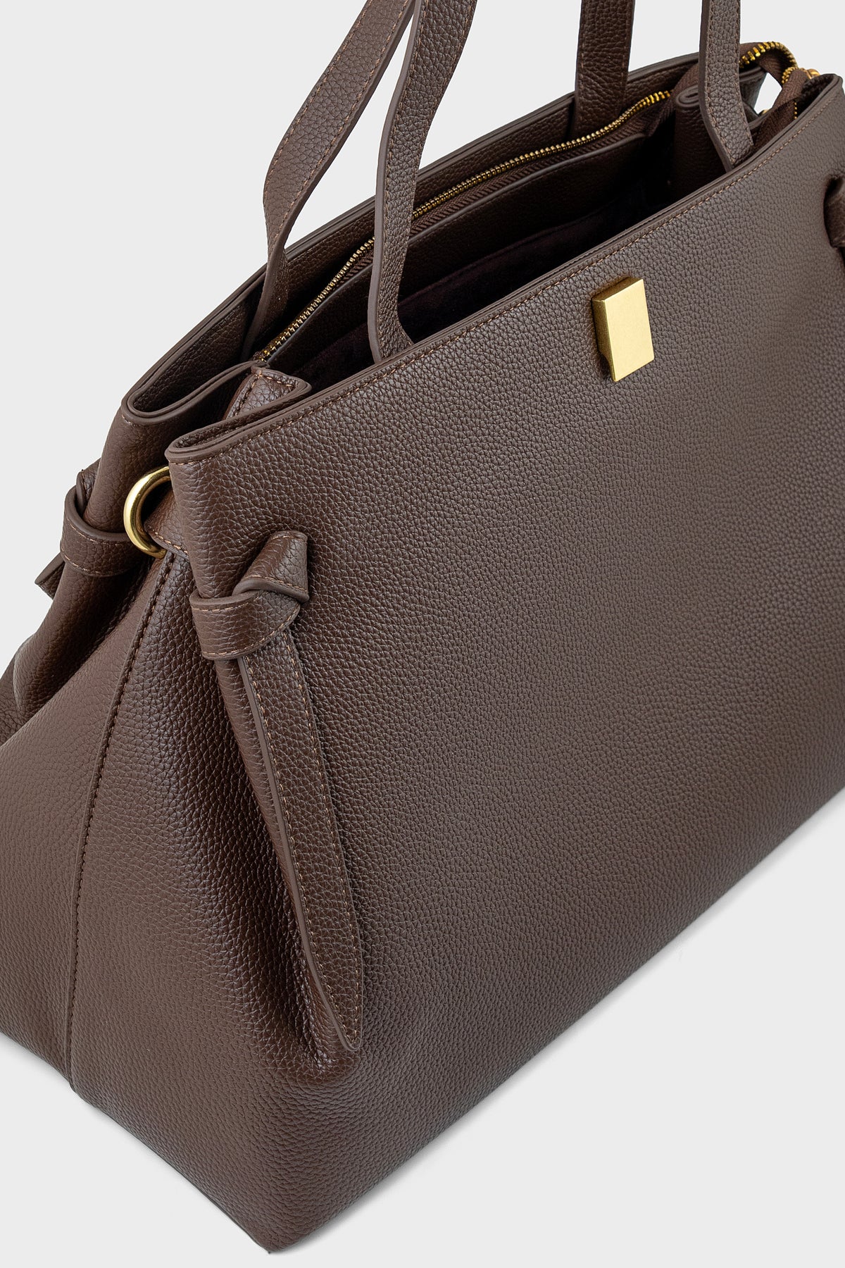 Tote Hand Bags BS2366-Brown