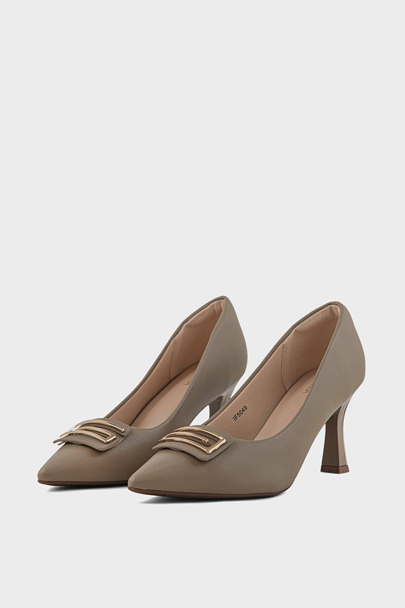 Formal Court Shoes IF5049-Khaki