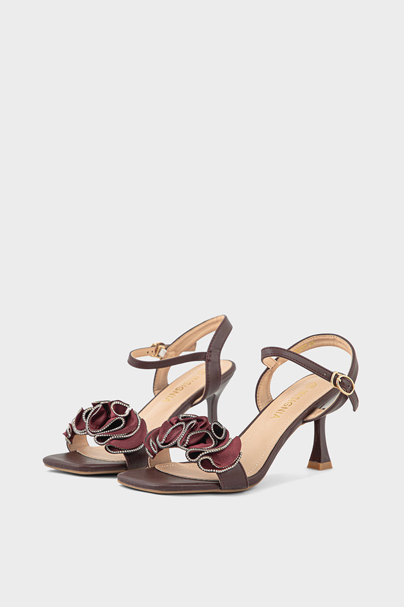 Party Wear Sandal IP2039-Maroon