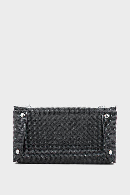 Flap Shoulder Bags BK4043-Black