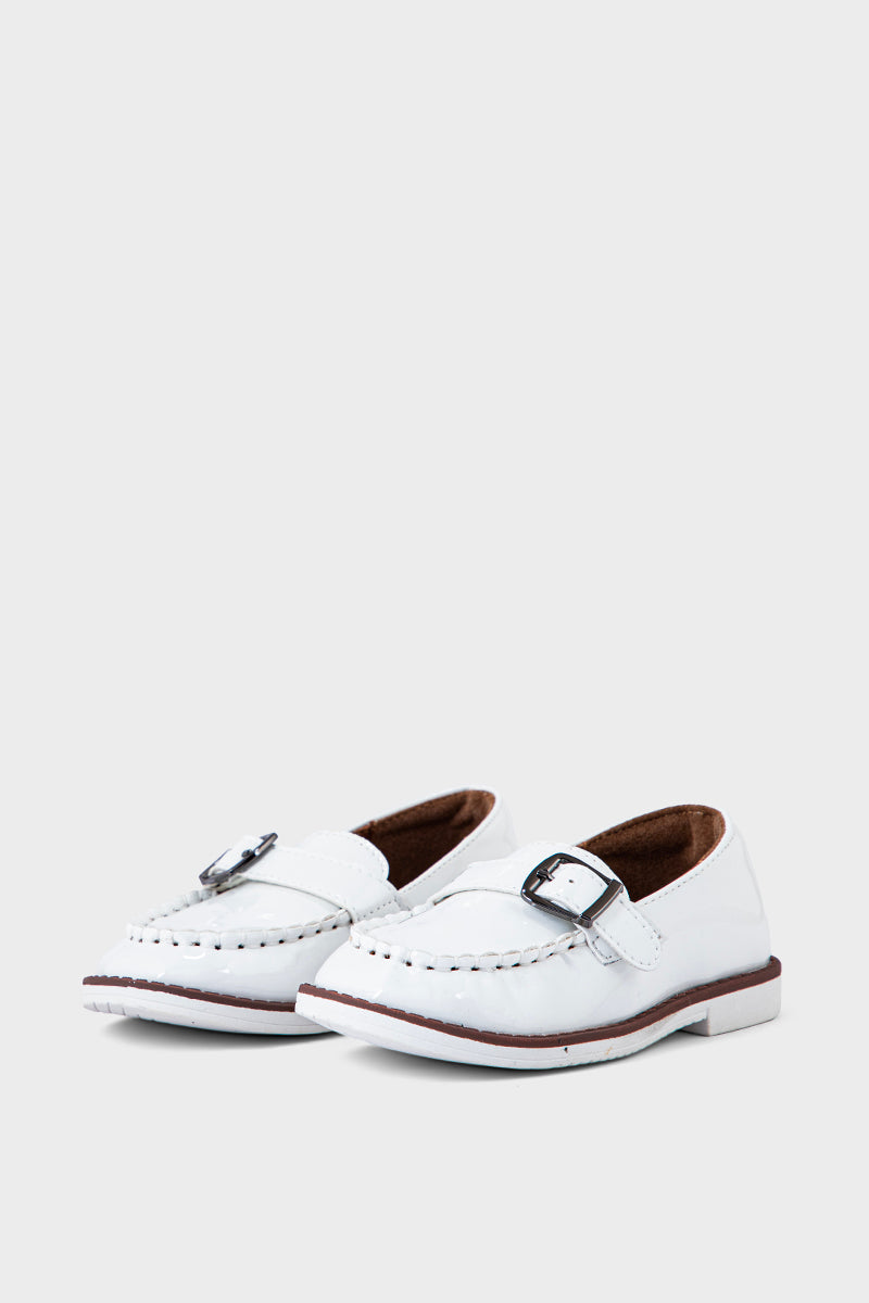 Boys Formal Loafer BF9502-White