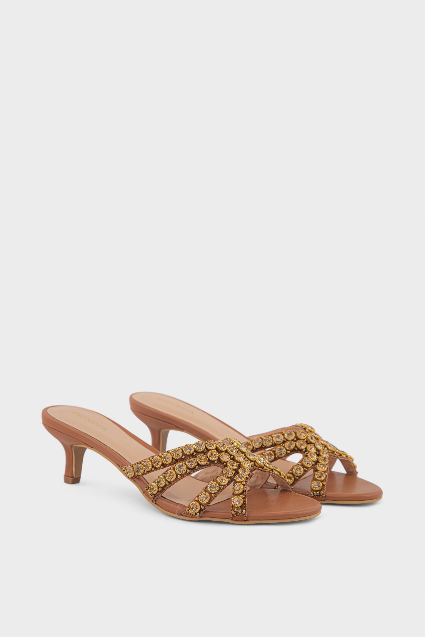 Party Wear Slip On IP0114-Brown