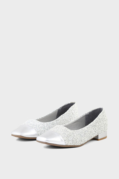 Party Wear Pumps I41409-Silver
