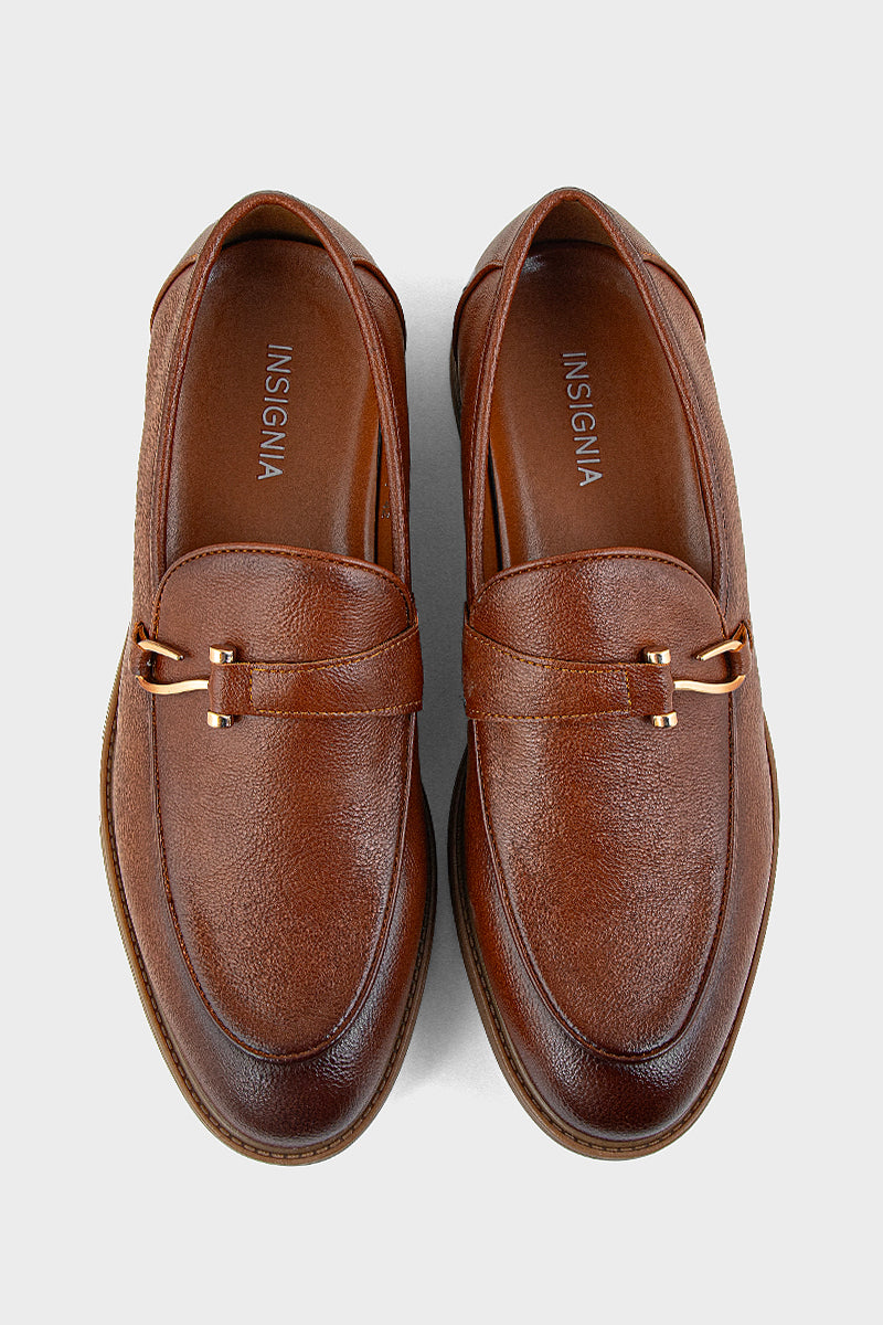 Men Formal Loafers MF7054-Tan