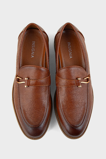 Men Formal Loafers MF7054-Tan