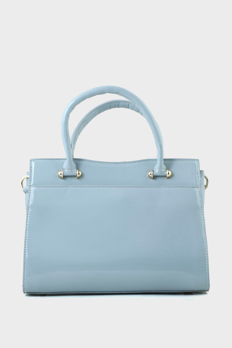 Top Handle Hand Bags BH0031-Ice Blue