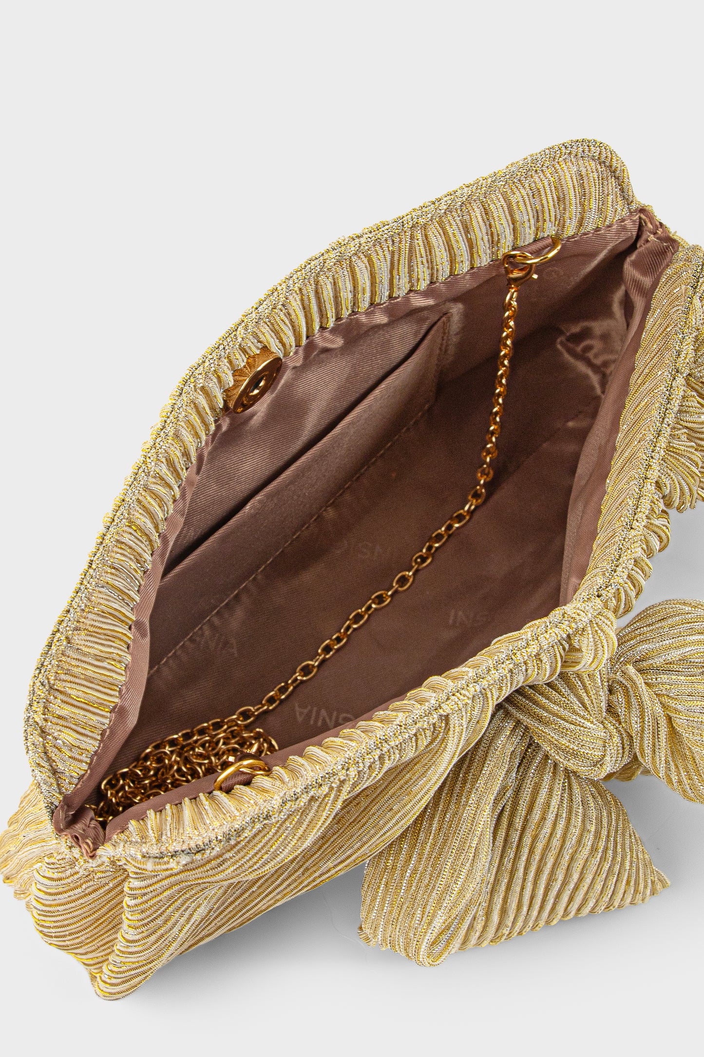 Party Wear Clutch BK4131-Gold