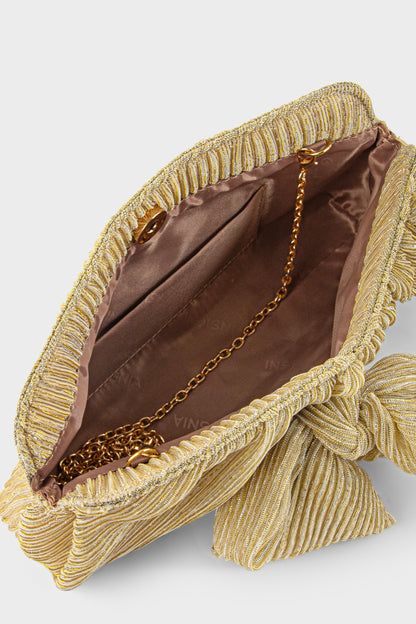 Party Wear Clutch BK4131-Gold