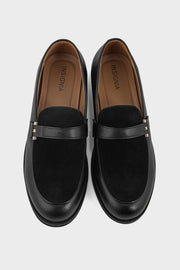Men Formal Loafers MF7049-Black