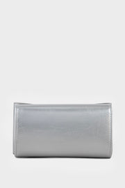 Party Wear Clutch BK4115-Silver