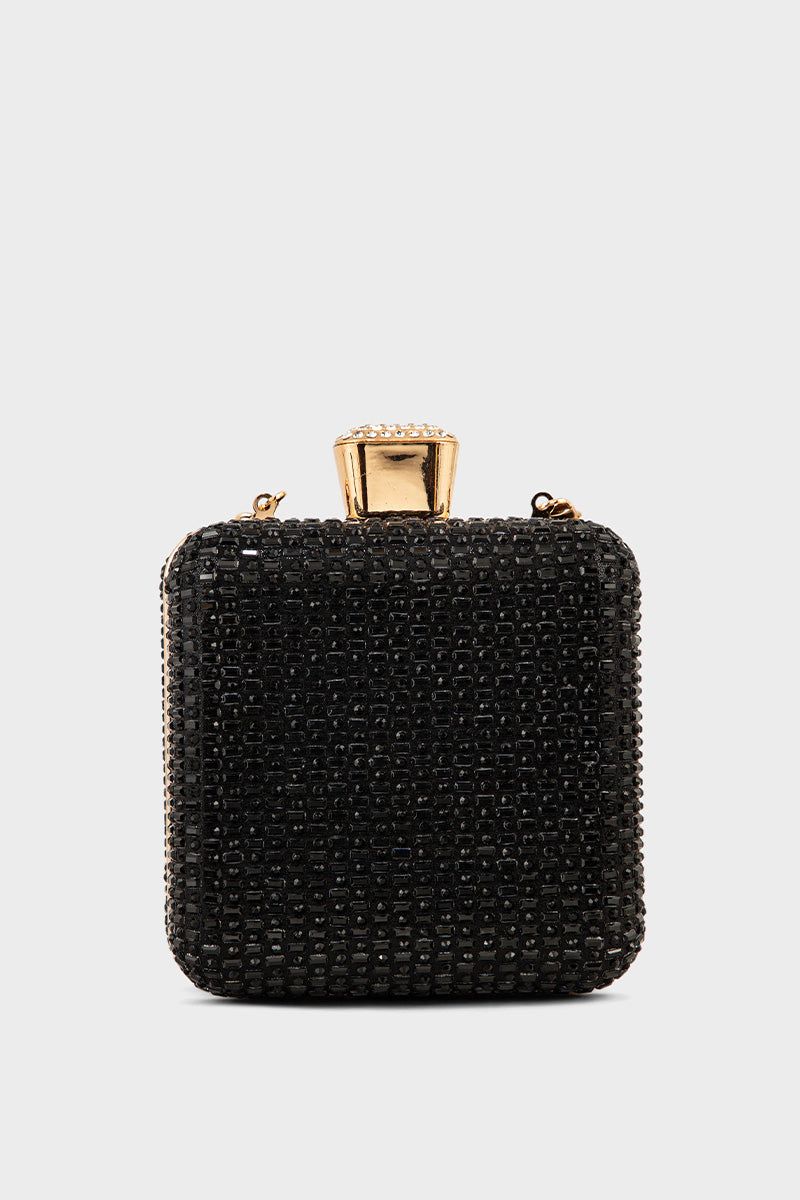 Party Wear Clutch BK4072-Black