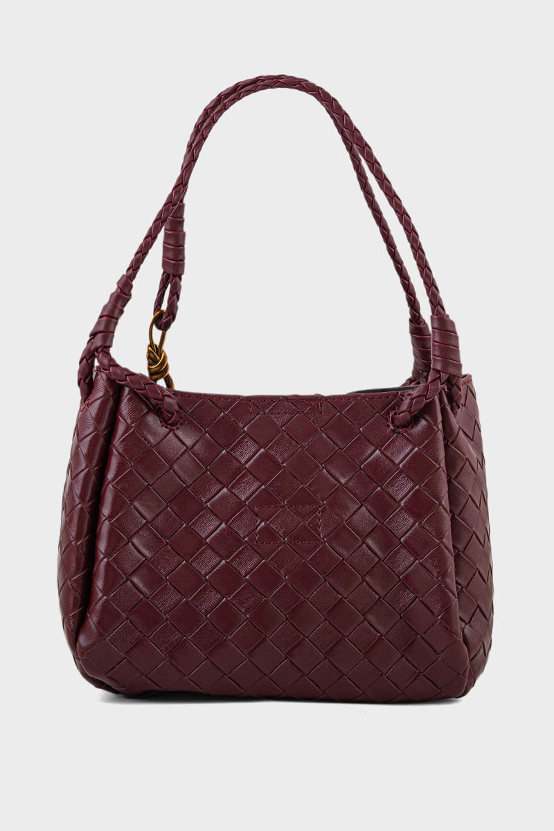 Formal Shoulder Bags BS2162-Burgundy