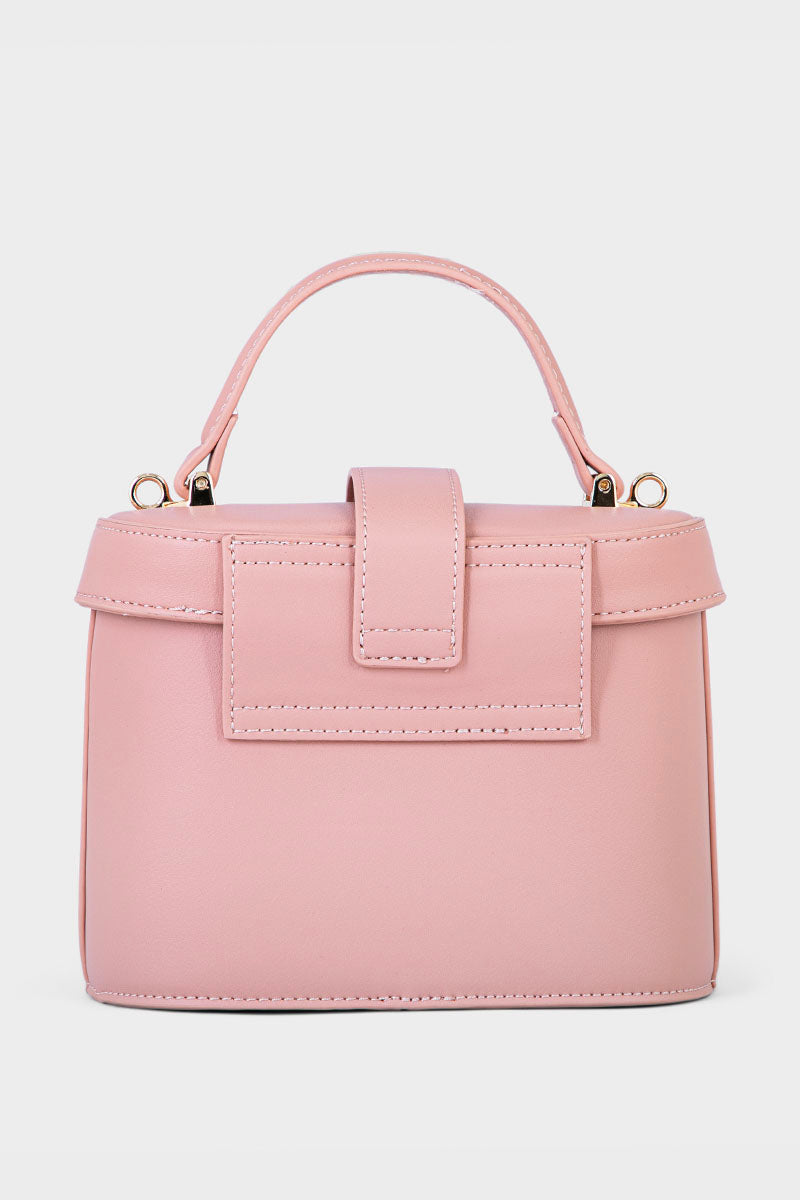 Cross Shoulder Bags BS2034-Tea Pink