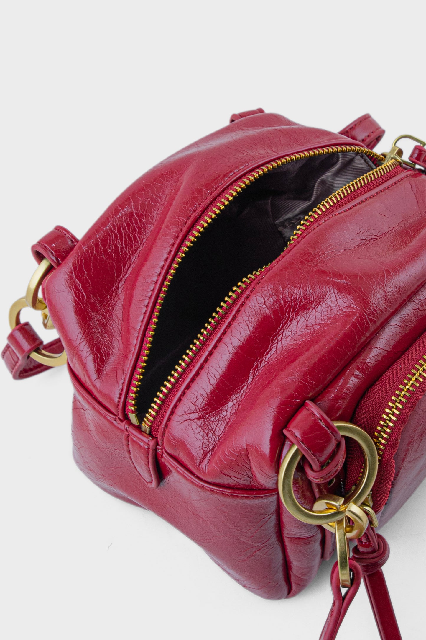 Cross Shoulder Bags BS2208-Maroon