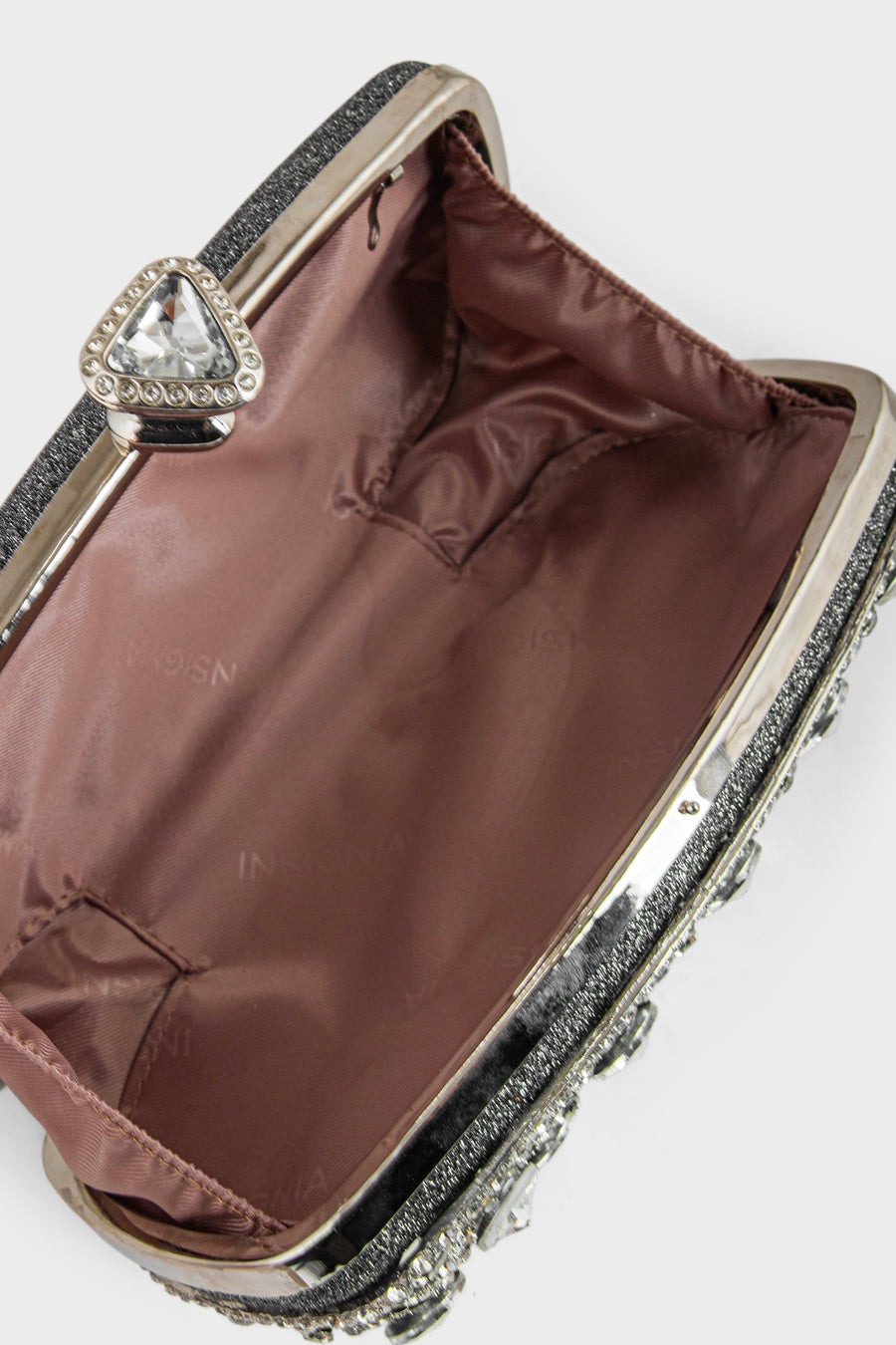 Party Wear Clutch BK4133-Pewter