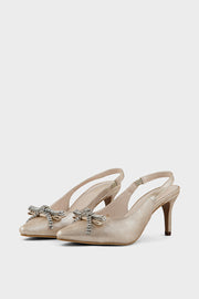 Party Wear Sling Back IP4031-Gold