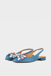 Casual Sling Back IC4004-Blue