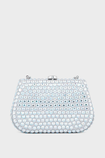 Party Wear Clutch BK4035-Grey