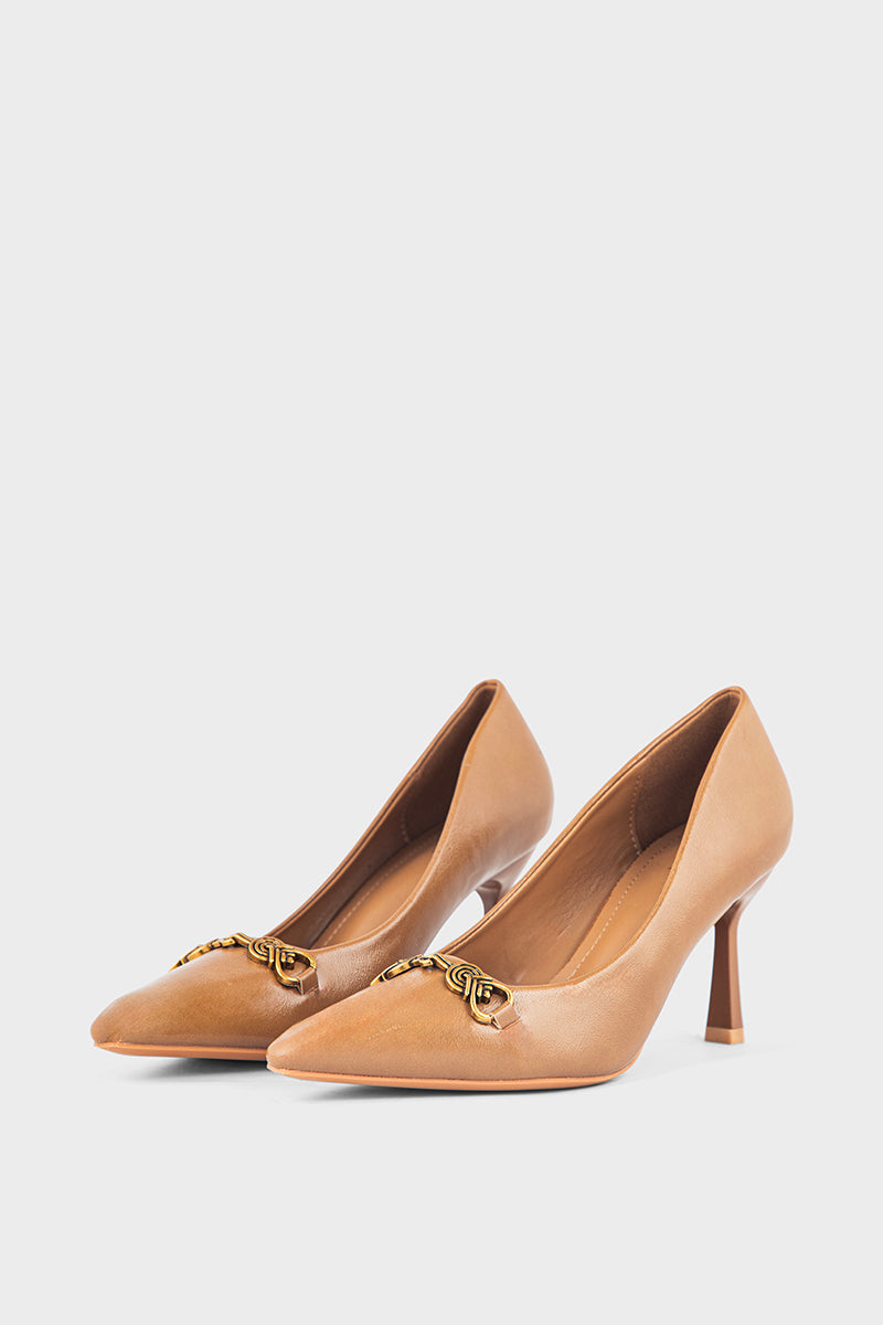Formal-Court Shoes-IF5057-Camel