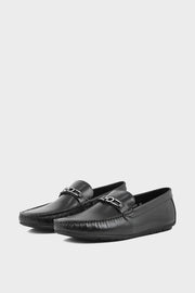 Men Casual Driving Mocs M26075-Black