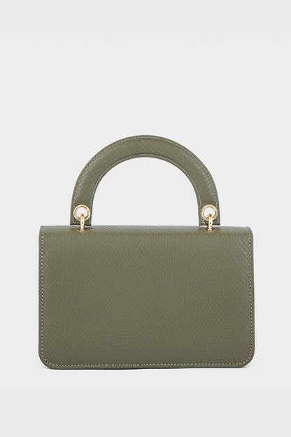 Top Handle Hand Bags B10545-Olive