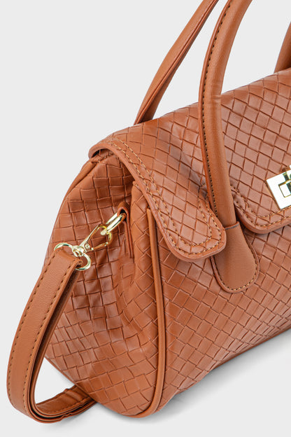 Satchel Shoulder Bags BH0236-Tan