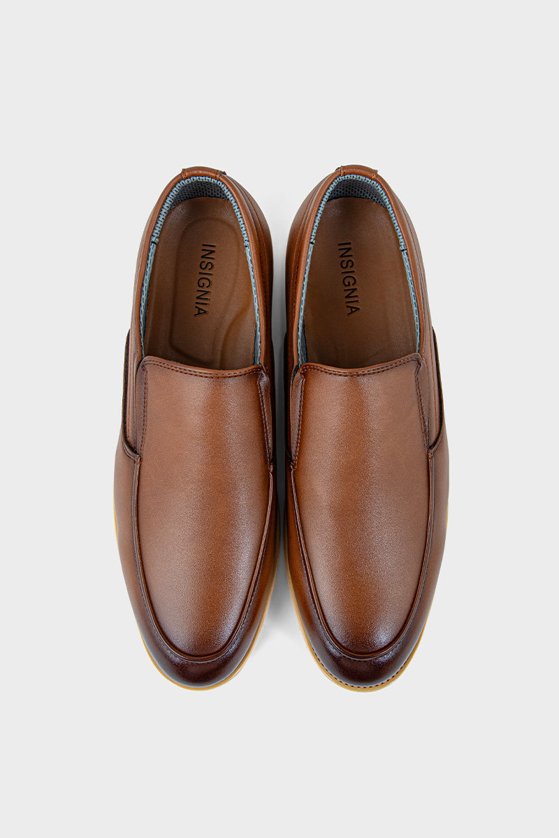 Men Formal Loafers MF7060-Brown
